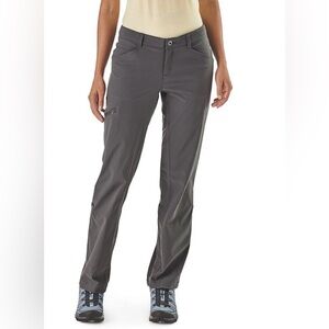 Patagonia Women's Quandary Pants - Regular Length size 8 Forge Grey